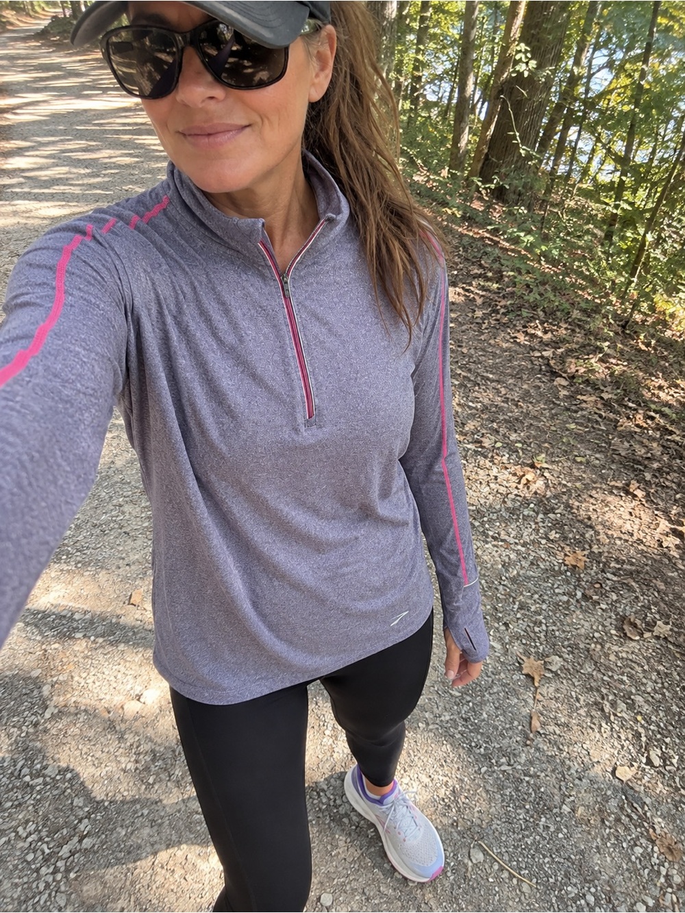 Brooks Athletic Half Zip size L